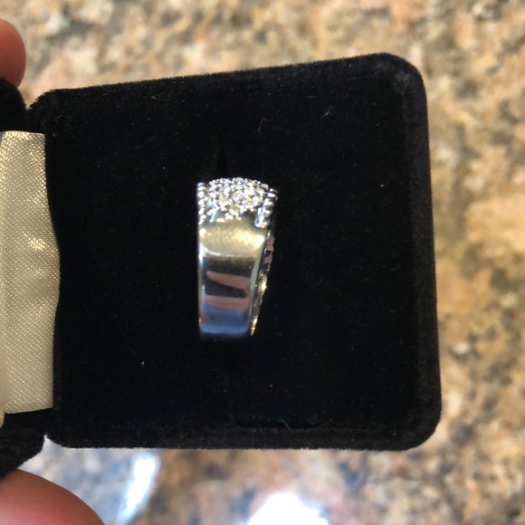 CZ COCKTAIL RING SIZE 6 - Picture 3 of 7